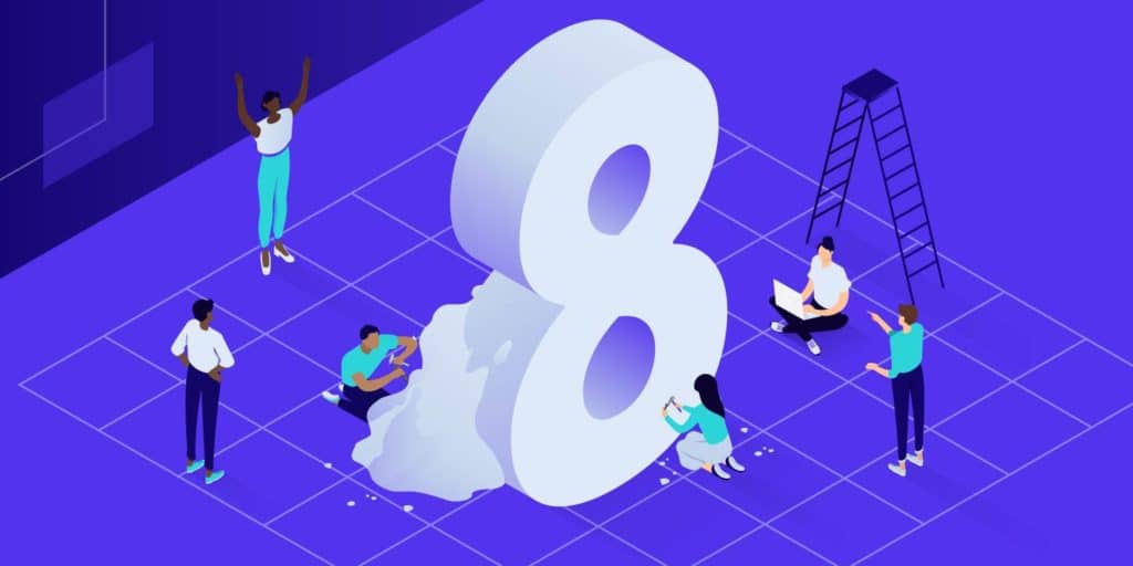 Portada de PHP 8