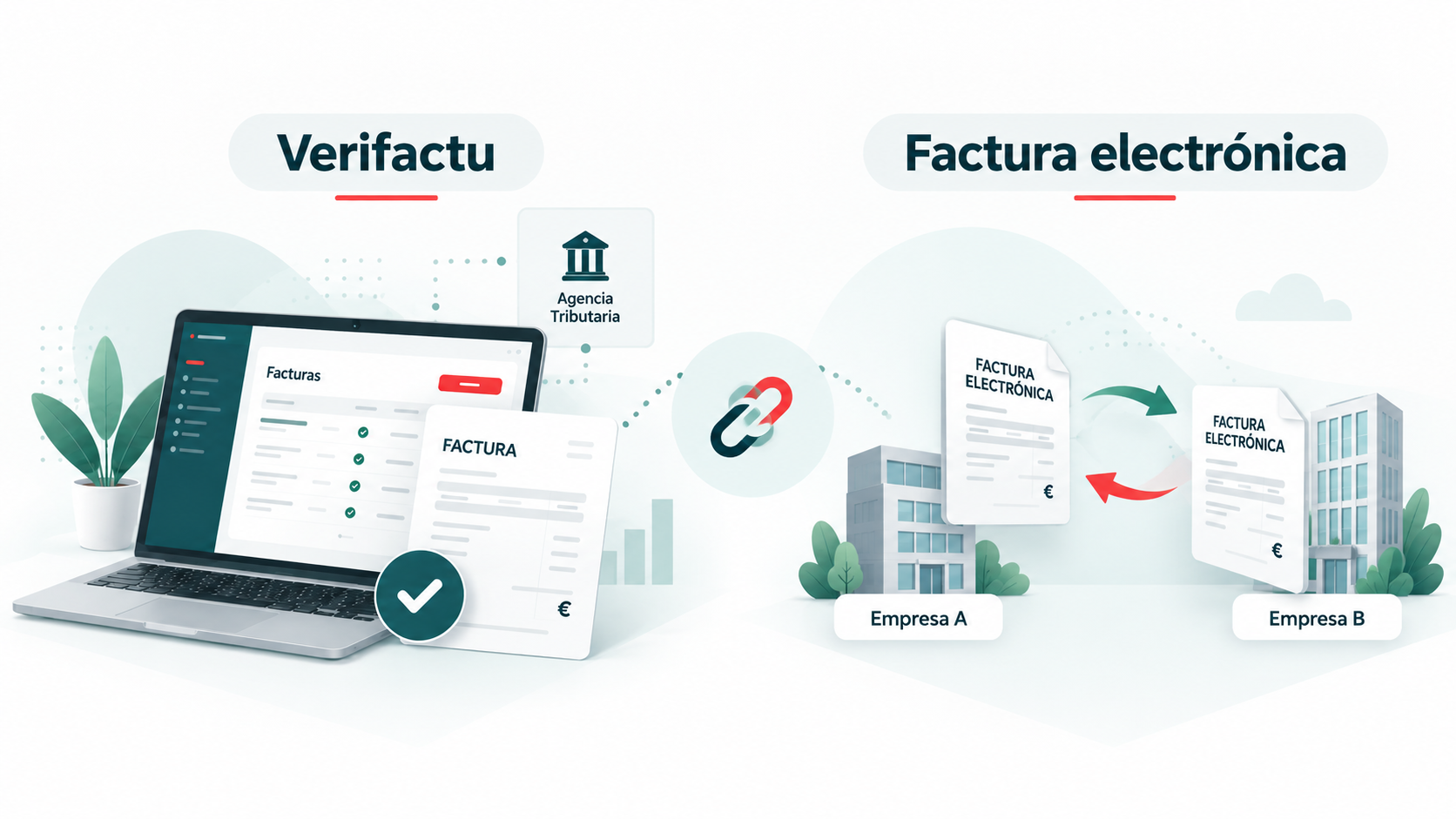 Diferencias entre Verifactu y factura electrónica